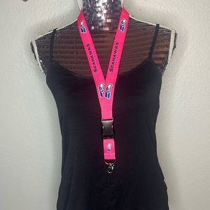 4/$20 Seattle Seahawks Lanyard Keychain